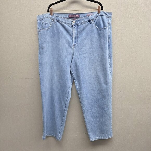 Gloria Vanderbilt Jeans Womens 24W Short Amanda Denim Stretch Classic Fit Pants - Picture 1 of 15